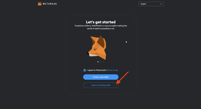 Create new mm wallet